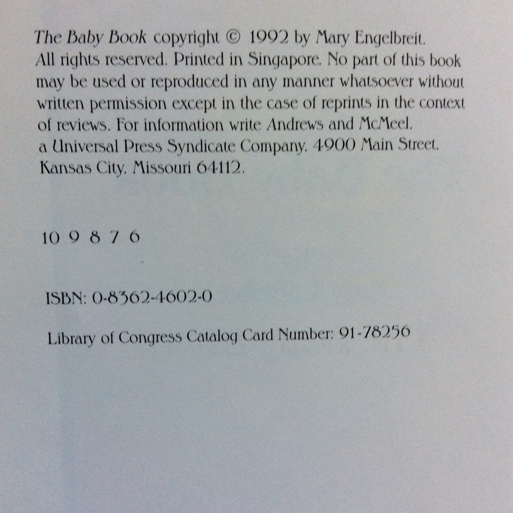 Mary Engelbreit Vintage Baby Book - Picture 10 of 13